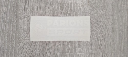 Flocage sponsor parions sport - sponsor,