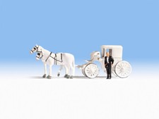 NOCH - Chevaux avec calèche