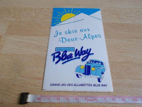 Autocollant gauloises blue - gauloises,