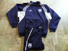 SURVETEMENT COMPLET ADIDAS VINTAGE EQUIPE DES GIRONDINS DE BORDEAUX FC 2001/02