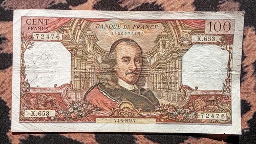 Billet 100 francs corneille - billet,