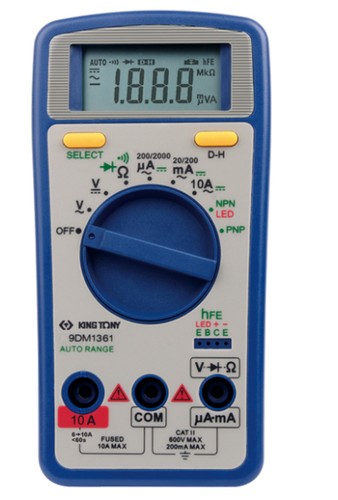 Multimètre digital 600v - multimètre,