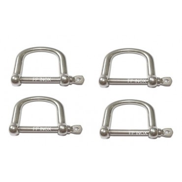 Manille droite inox 316 - manille, extra