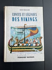 CONTES ET LÉGENDES DES VIKINGS/Alan BOUCHER/NATHAN 1968 EO