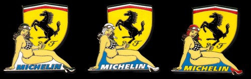Pins pin up - pin's, michelin