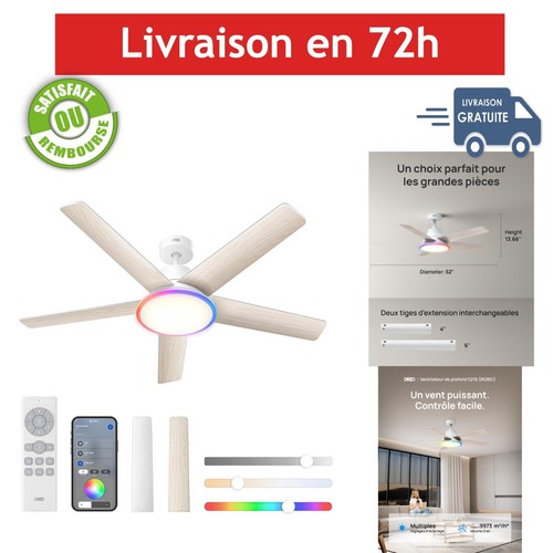 Dreo ventilateur plafond - ventilateur, de