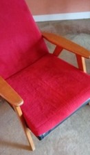 Fauteuil Scandinave Parjer Knoll Vintage Années 60