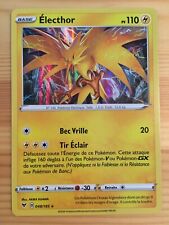 Carte Pokémon HOLO Electhor 048/185 EB04 Epée Bouclier Voltage Eclatant FR NEUF