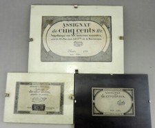 ASSIGNAT lot de trois LIVRES