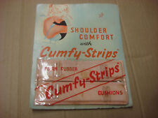 ANCIENNE CARTE PRESENTOIR bretelle lingerie