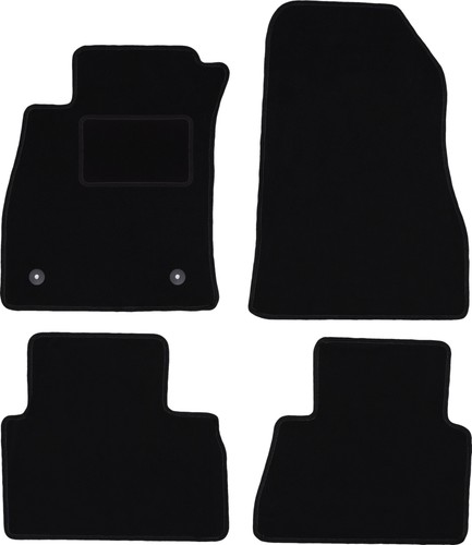 Tapis sol velours noir - de, en