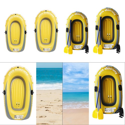 Bateau gonflable avec supports