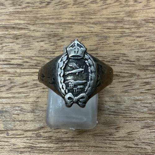 Bague aviateur argent - en,