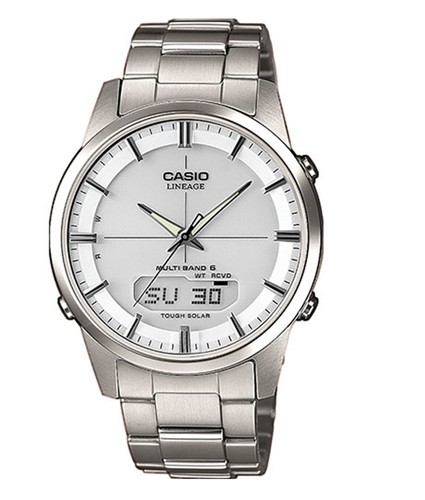 Casio montre argent analogique - casio,