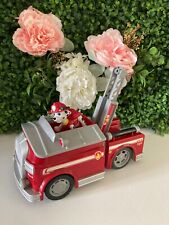 724⚜️ Voiture Véhicule Camion De Pompier Pat Patrouille Paw Patrol Marcus Sonore