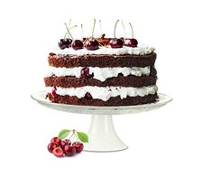 Gâteau Porzellanfuß Assiette