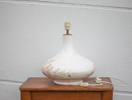 Large lampe terre cuite - lampe,