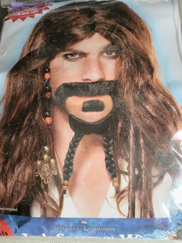 Jack sparrow pirate - jack, wig