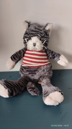 Peluche doudou chat tigré tee - doudou,