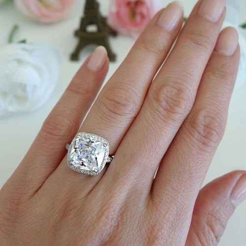 Bague fiançailles or - bague, en