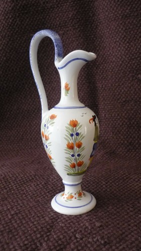 Vase breton aiguière quimper - aiguière,