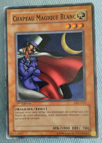 Carte chapeau - yu-gi-oh,