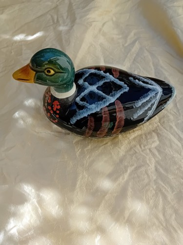 Terrine canard faïence - canard,