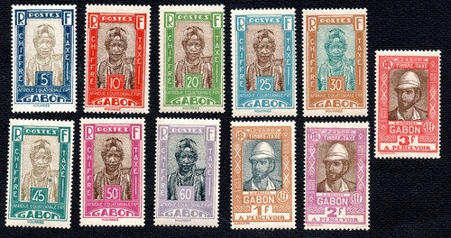 Colonies françaises gabon - françaises,