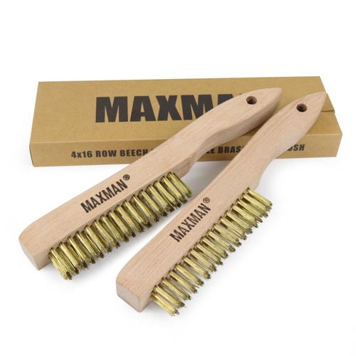 Maxman brass brush - brass, heavy