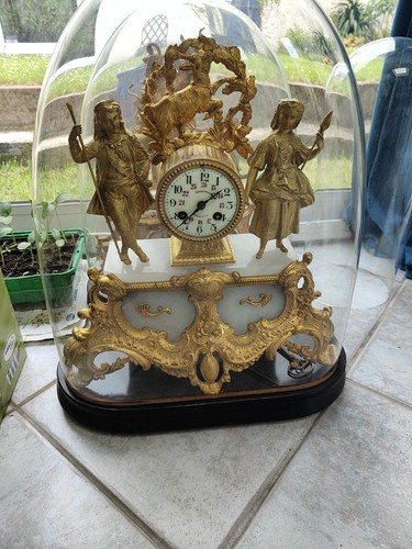 Ancienne pendule xix eme - pendule,