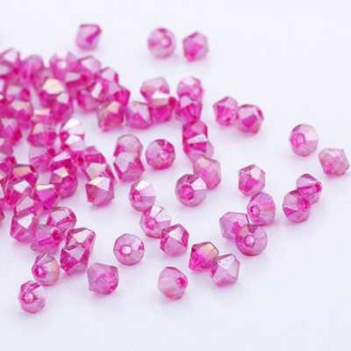 100 perles toupies boheme mm - 100,