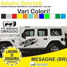 2 Adhésifs Étoile US Jeep