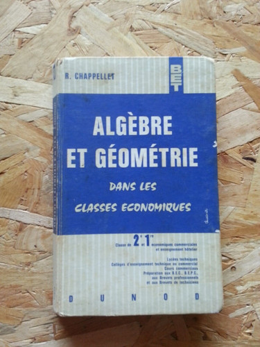 Algèbre géométrie - algèbre,