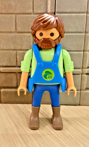 Playmobil personnage ouvrier - playmobil,