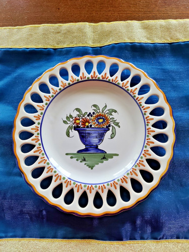 Ancienne assiette murale - ancienne,