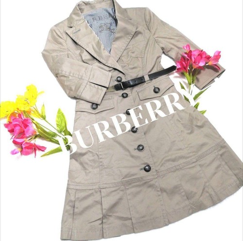 Trench burberry blue - trench, label