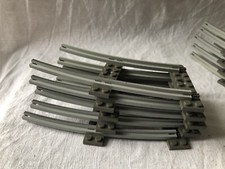 LEGO City, Train￼ 12V, lot de 5 rails courbes 7851  sans piste élec centrale