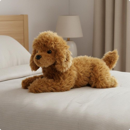 Peluche chien douce compagnon - peluche,