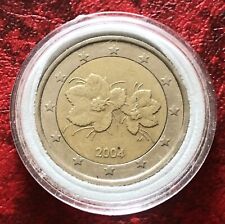 ￼ Pièce de 2  Euros ?? 2004 Finlande  Divisionnaire Fleur De Lakka