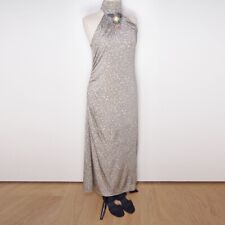 Robe Maxi Maliparmi Grise En