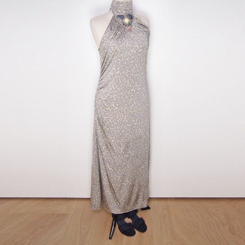 Robe maxi maliparmi grise - maliparmi, en