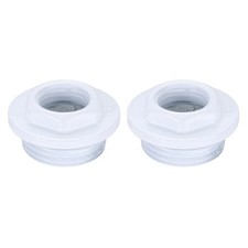 2Pcs Bouchon purge air 1"BSPx1/2"BSP pour radiateur, fonte