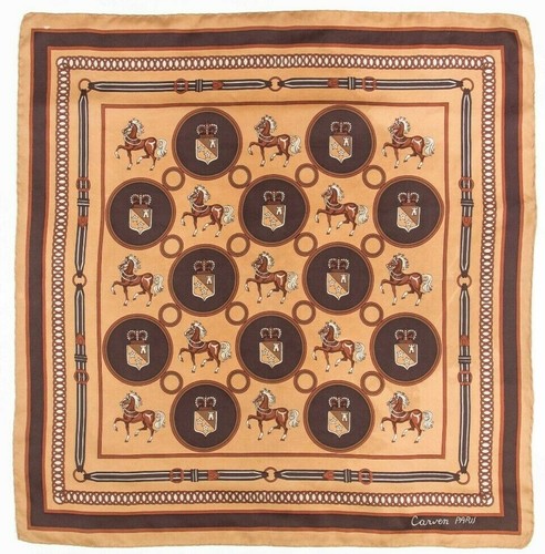 Authentique foulard vintage - vintage, "