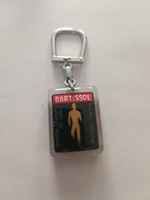 Porte clés BOURBON mobile Boisson BARTISSOL Keychain Vintage 60'