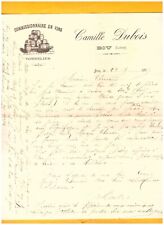 BOU (45) TONNELLERIE & VINS "Camille DUBOIS Tonnelier" en 1915