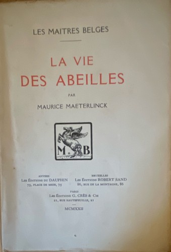 Maeterlinck vie des - -,