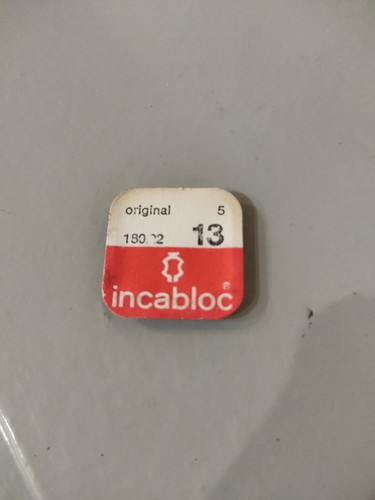 Incabloc pièce mouvement - pièce, de