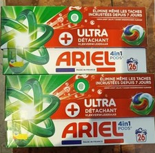 Lot De 2 Lessive ARIEL PODS 26