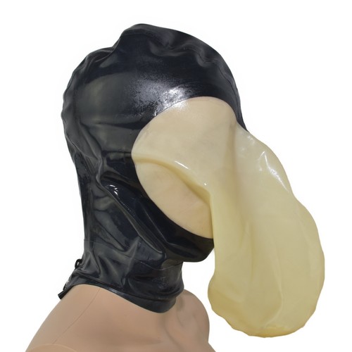 Masque latex avec contrôle - en,