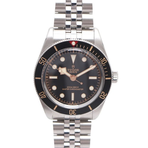 Tudor black bay steel watch - tudor,